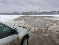 #11: Ледовая переправа через р.Обь / Ice crossing over Ob river