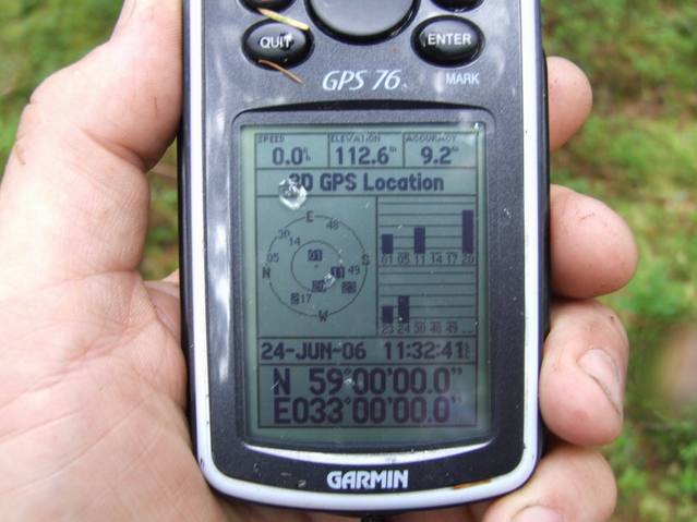 GPS receiver at CP