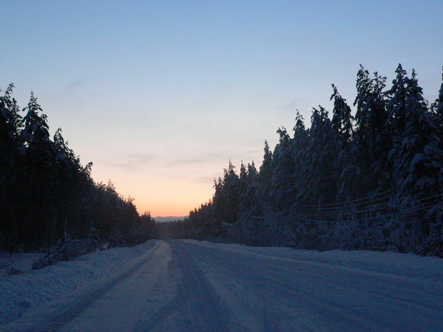 Dawn near Ustiuzhna/Рассвет близ Устюжны