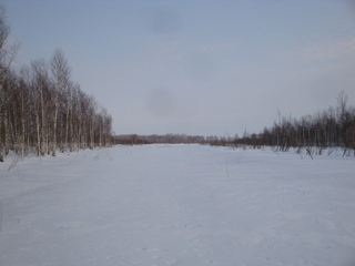 #1: В сторону пересечения 1,99 км / Towards the confluence, 1.99 km