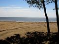 #2: Overview from the beach towards south, confluence approx 370 m away.