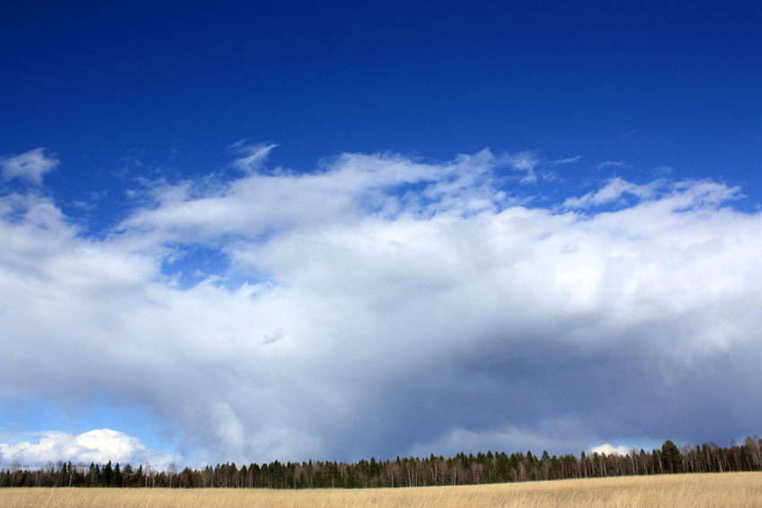 Sky over CP / Небо над пересечением