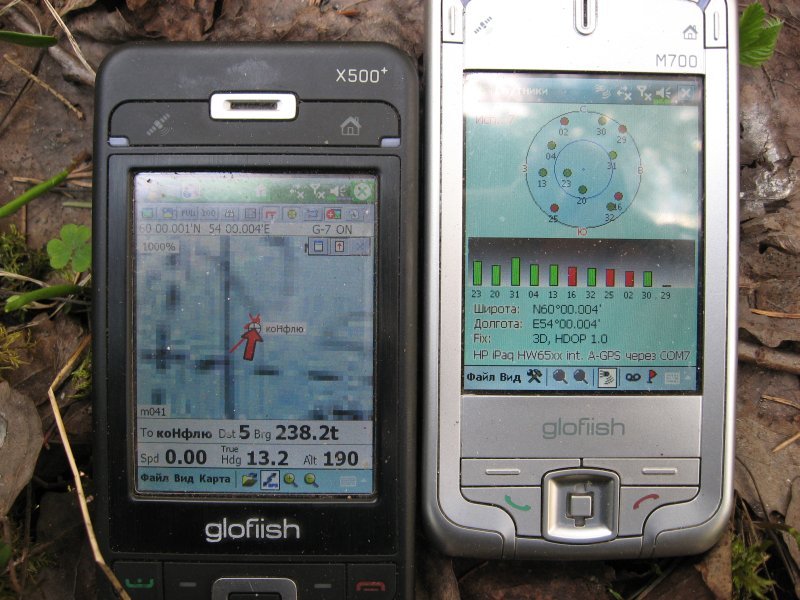 GPS reading