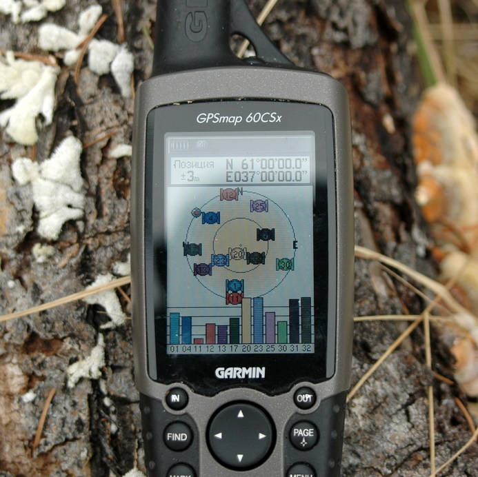 GPS reading