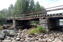 #8: Flat-wagon + logs + concrete slabs + savvy = Bridge / Вагон-платформа + бревна + бетонные блоки + смекалка = Мост