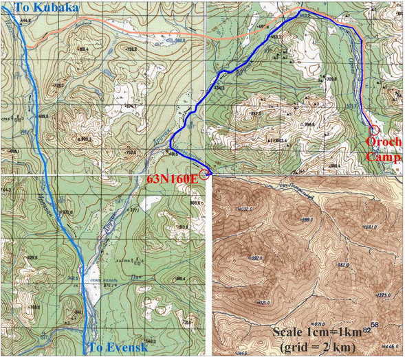 Confluence visit map