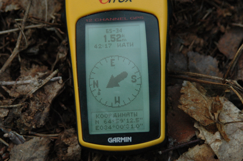 GPS reading