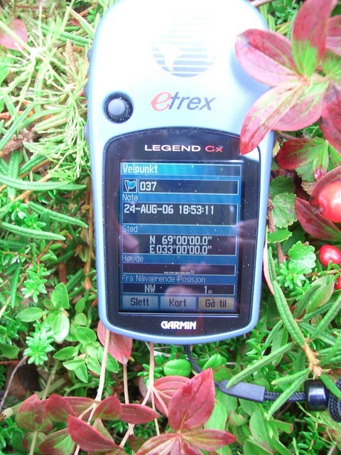 GPS reading