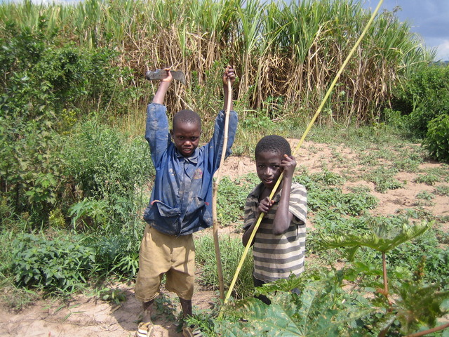 Children at the Confluence