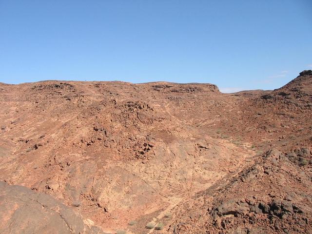 Looking north from the confluence point.