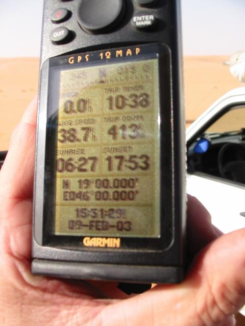 GPS record.