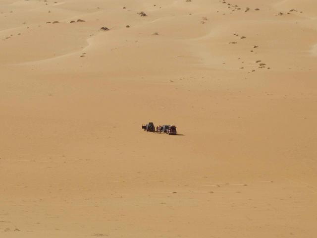 The dune valley near to the Confluence