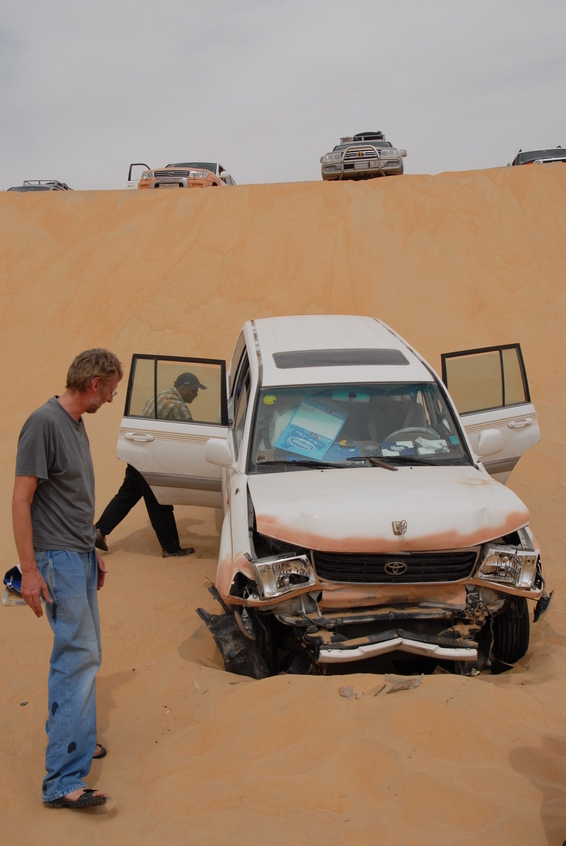 Bert and his Landcruiser