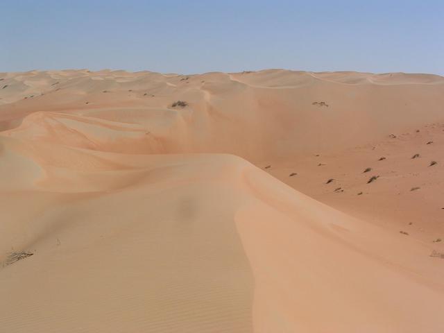 Sand mountains