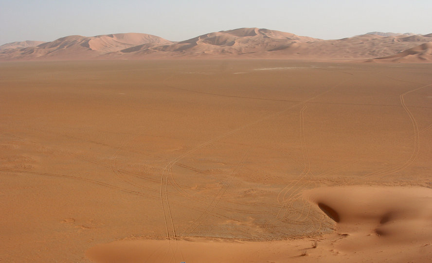 Sabkha, view to SSE