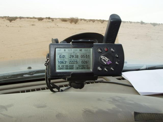 GPS reading