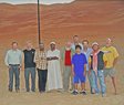 #4: Participants at Šayba rig road air-up stop after completion of 500+ km off-road. Steve, Greg, Mo, Mushtaq, Marek, Bert, Reef, TomL, TomO, and Tubby.