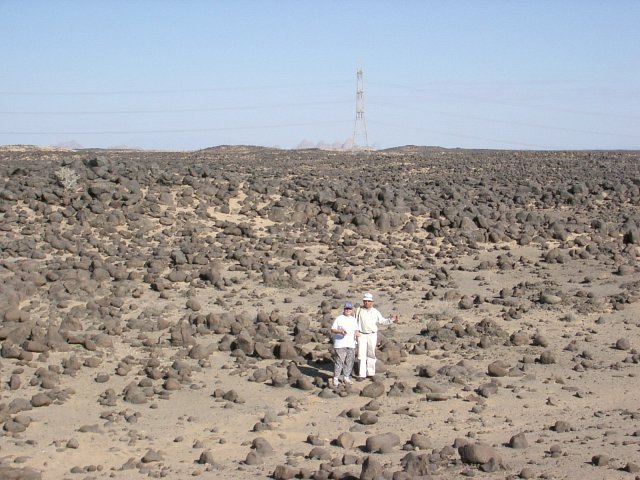 The east view from higher with jabals in background