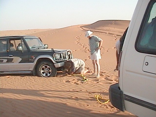 The tow ropes have proved themselves useful a few times.