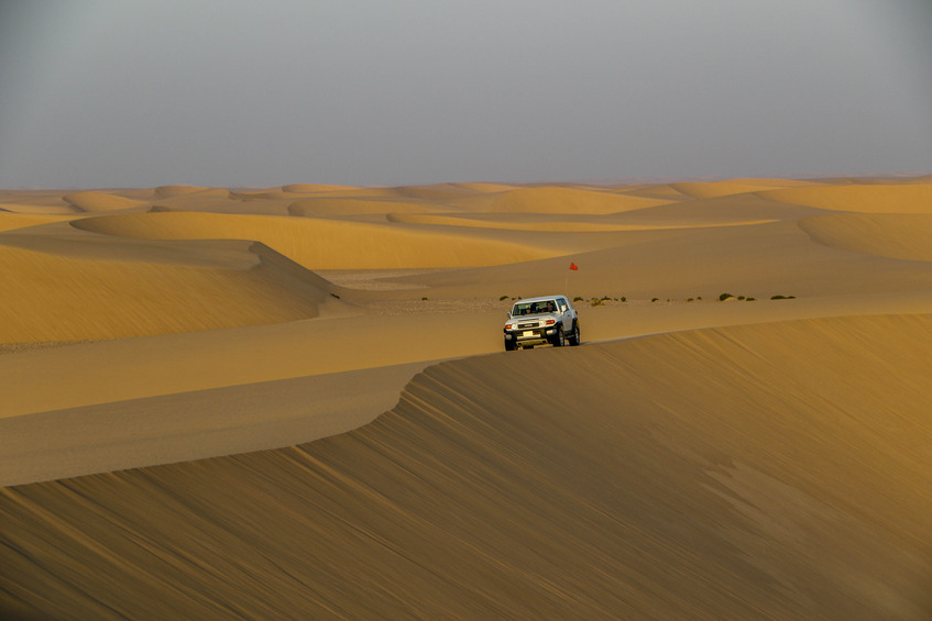 The Empty Quarter is not empty of dunes.