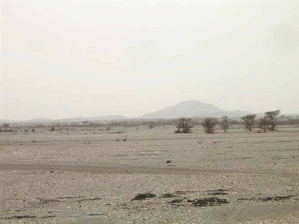 West view of Sufrān mountains