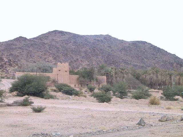 Traditional farm in the valley