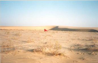 #1: North view with sand dune in background