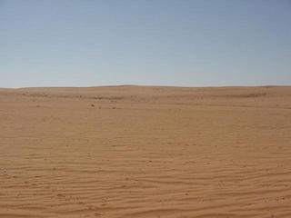 #1: The confluence was situated in a wide sandy valley between lines of low sand dunes.