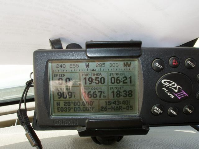 GPS reading