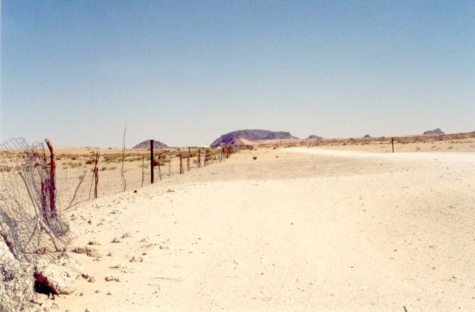 The East view to Jabal Ġawta