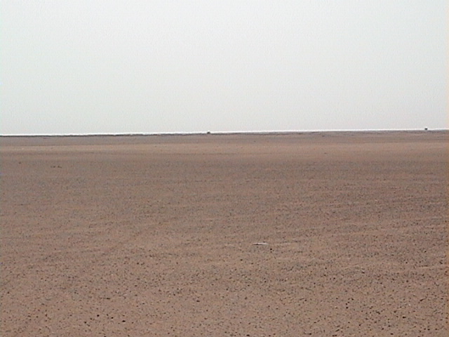 View to the East of 28N 46E confluence point.