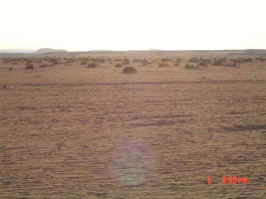 West view, where al-Dhahr mountain can be seen