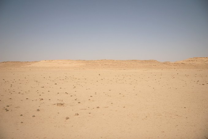 The small rocky hills, westerly view