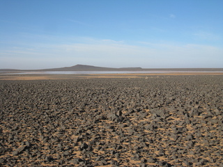 #1: The northerly view from the Confluence with the lake