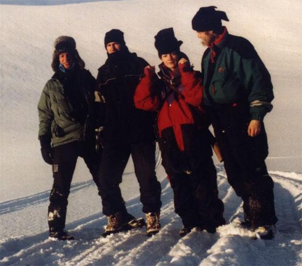 The team : Niels, Christoph, Kora and Malte