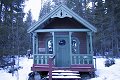 #5: A small cabin used by a local fishing club approximately 150 m east of the confluence