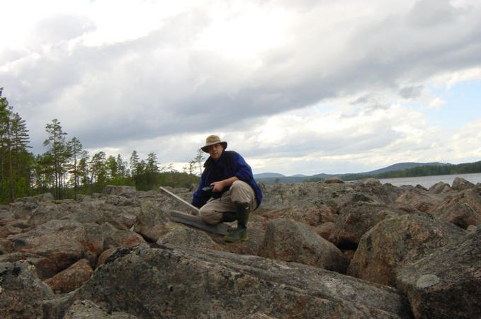 Me on the confluence rock