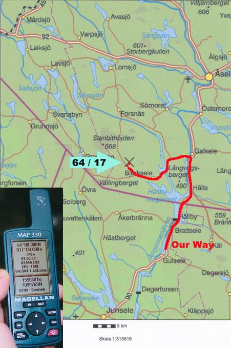 Map and GPS