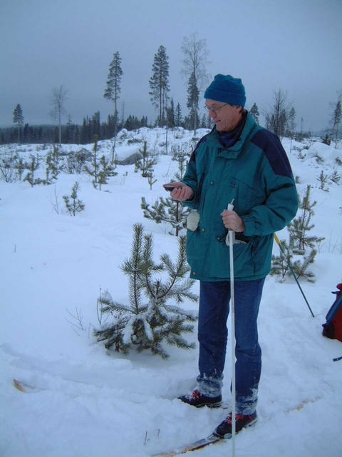 Reading the GPS at the point