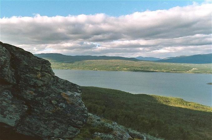 View north from the confluence