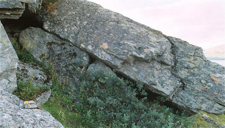 View northwest over the confluence