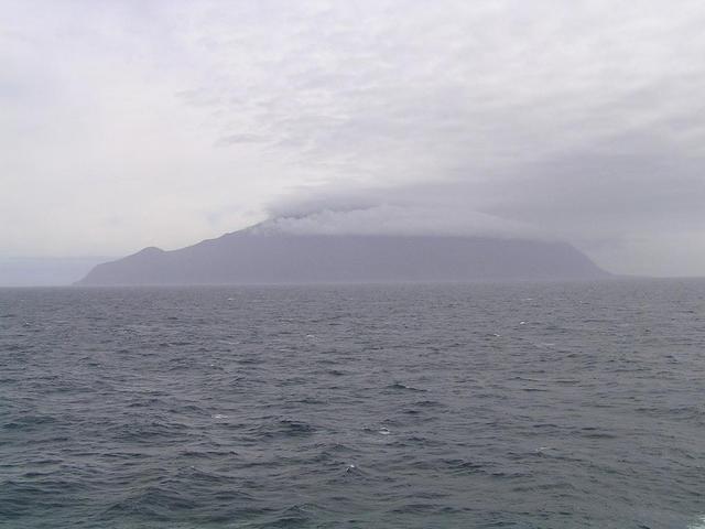 Tristan Island seen from the Confluence