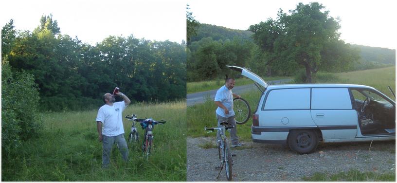 Klaus - at CP with watch – back at the car without watch