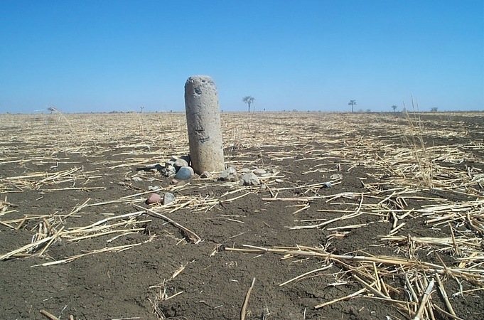 The tilting effect of cotton soil