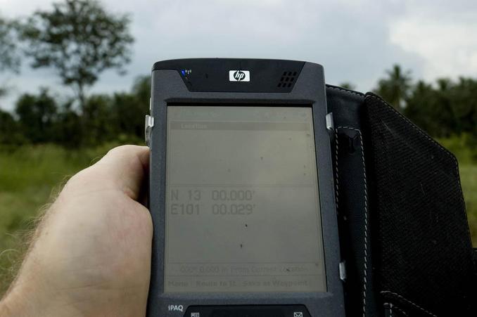 GPS reading