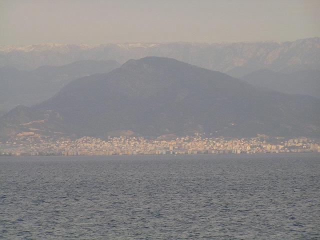 A closer view North: Bozyazı