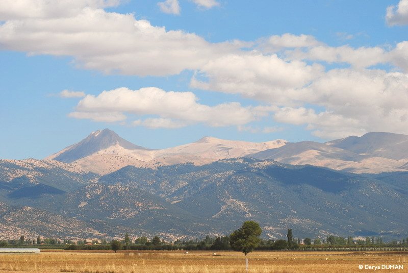 Kızlarsivrisi Mountain close to the confluence point