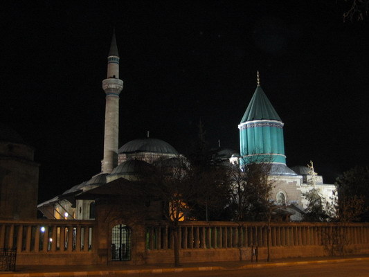 Mevlana Türbesi on the route