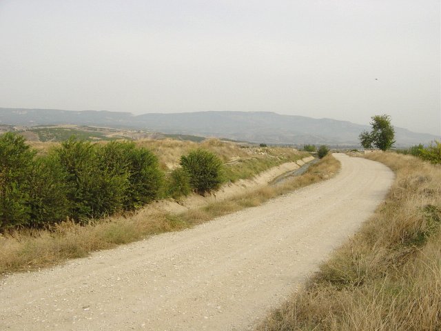 Looking South, the direction from which I approached