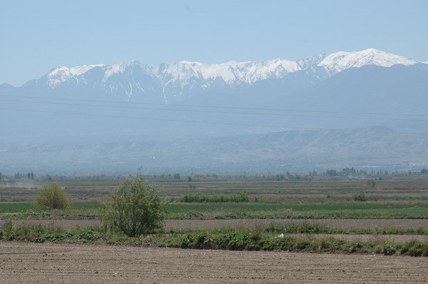 South view from intersection point